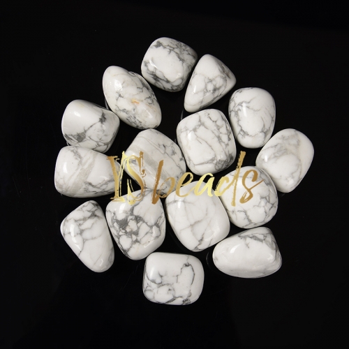 Howlite Tumbled Stones, Various size