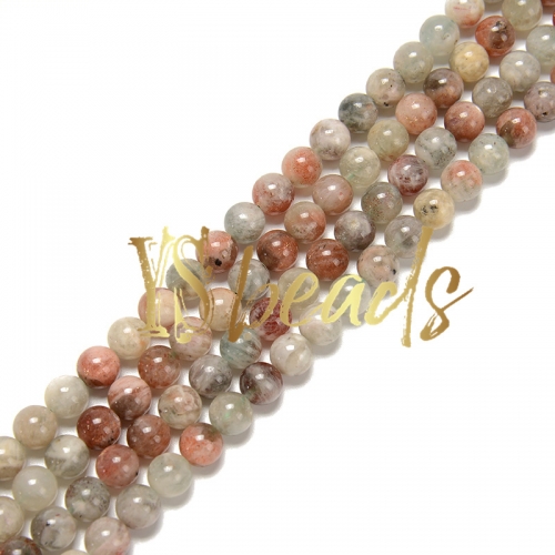 Arusha Sustone Plain Rounds, Approx 6-10mm