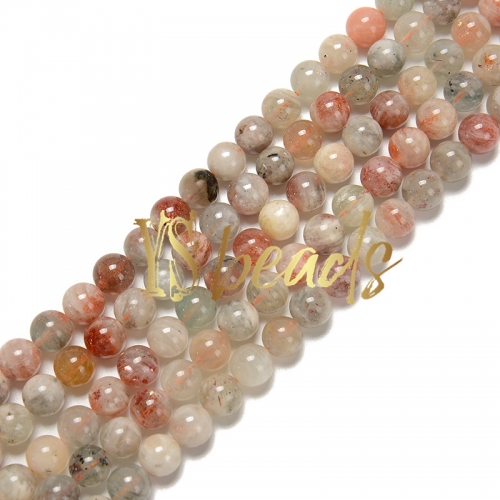A Grade Arusha Sunstone Plain Rounds, Approx 6-10mm