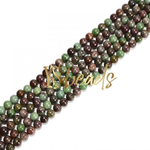 Green Opal Plain Rounds, Approx 6-10mm