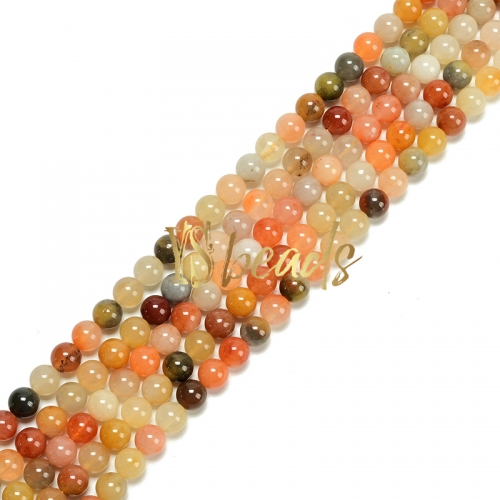 Lighter Imperial Jade Plain Rounds, Approx 4-10mm