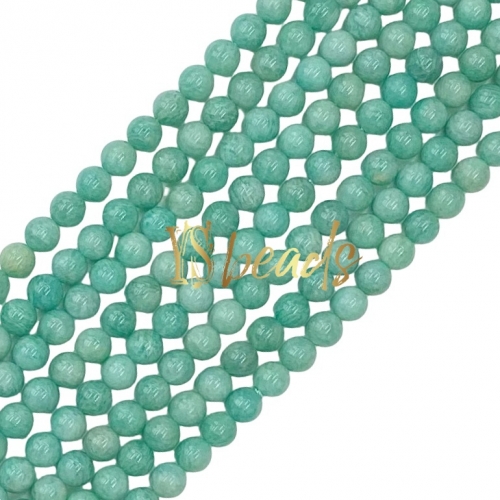Amazonite Plain Round Beads. Approx 2-4mm