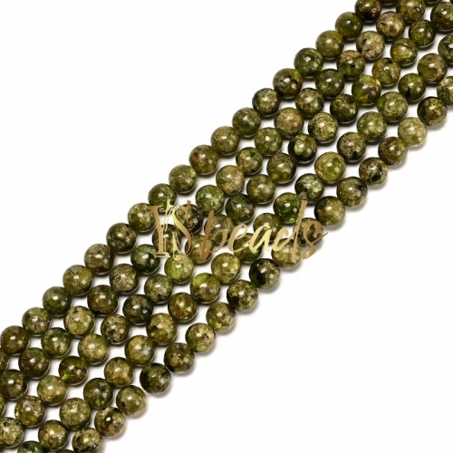 Peridot Round Beads. Approx 8mm