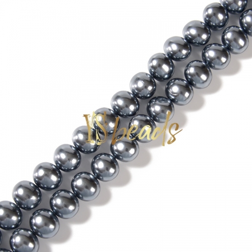 Grey Color Shell Potato Beads. Approx 13x16mm