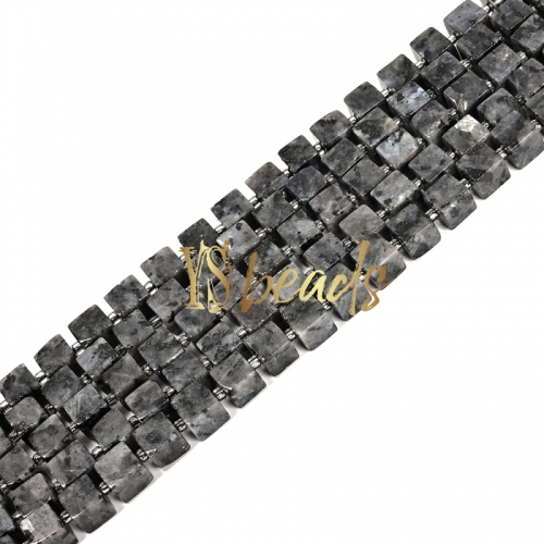 Larvikite Cube Beads. Approx 8mm