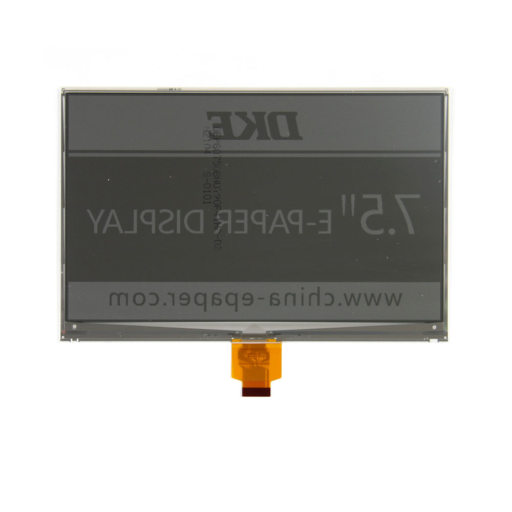 DKE 7.5 Inch Black/White HD ePaper Display