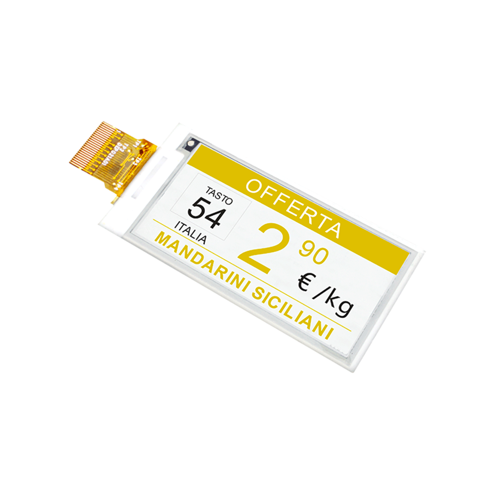 DKE 2.15 Inch Black/White/Yellow e-Paper Display