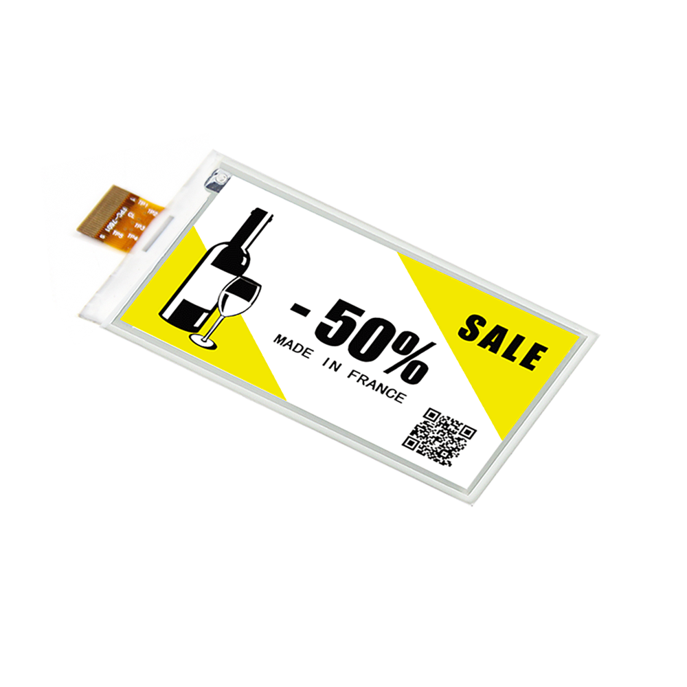DKE 3.1 inch Black/White/Yellow e-Paper Display
