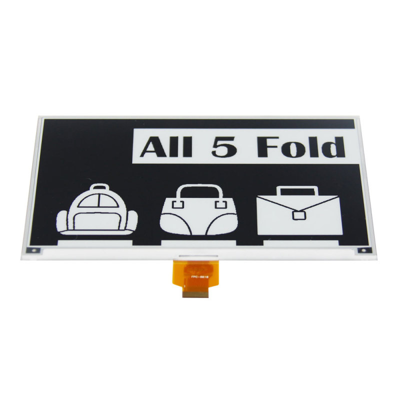 DKE 7,5 Zoll Schwarz/Weiß ePaper Display