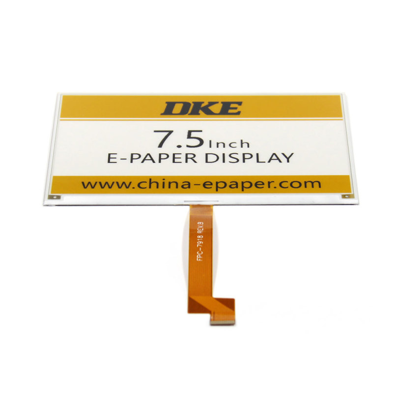DKE 7,5-Zoll-E-Paper-Display in Schwarz/Weiß/Gelb