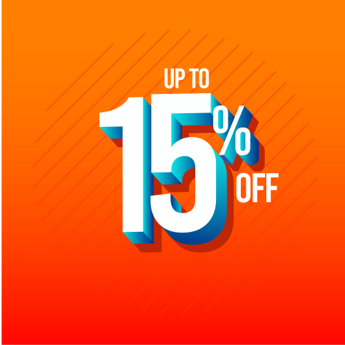 Discount 15% items