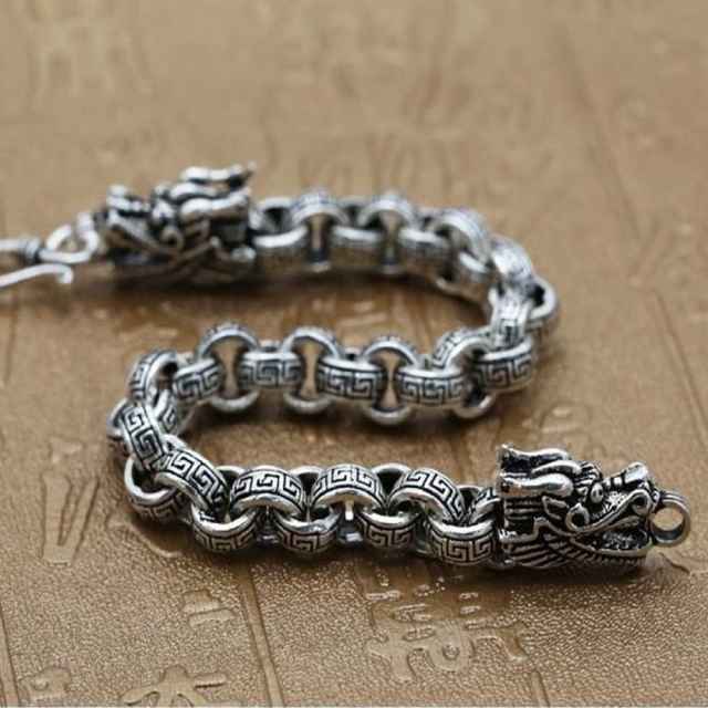 MJ03574 Double Dragon Bracelet