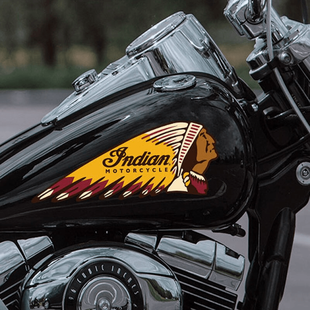 INDIAN Style Motorcycle Sticker M1664