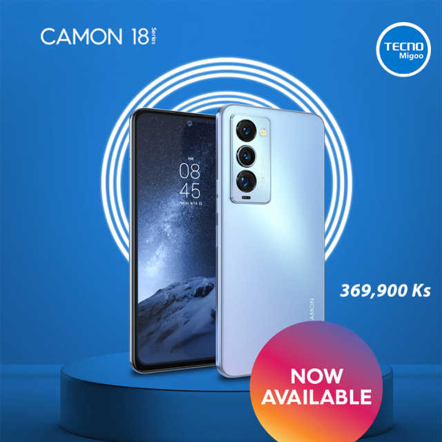 M00278 TECNO CAMON 18  6GB+128GB လေး