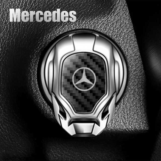 Iron Man Car power button decorative cover M3125