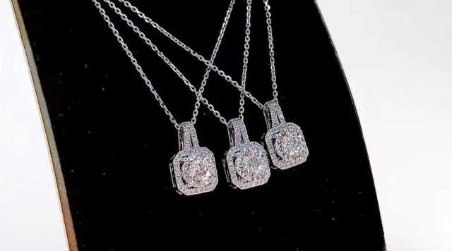 MJ03577 Luxury  ဆန်လှပလွန်းတဲ့ ပွဲတက်Design Diamond Necklace