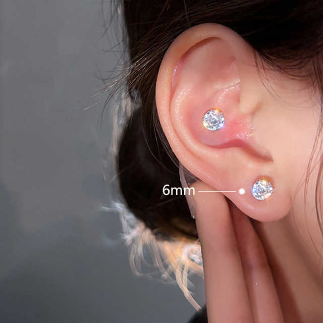 Magnetic diamond earrings M3068
