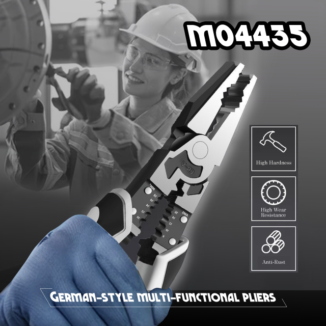 MG04435 German-style multi-functional Pliers