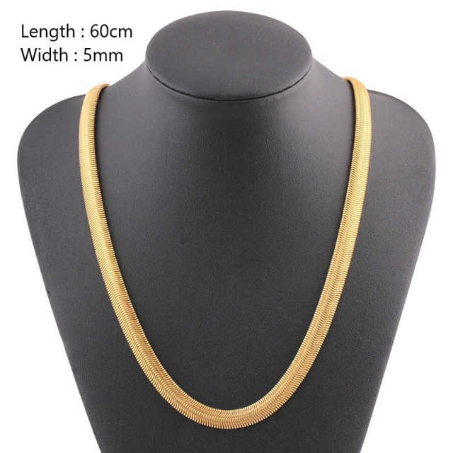 MJ04587   Gold Plate Necklace