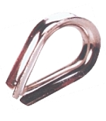 stainless steel commercial wire rope thimble