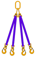 4 leg synthetic bridle sling