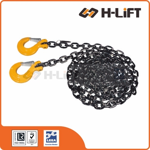 Grade 80 Lashing Chain with Clevis Hooks