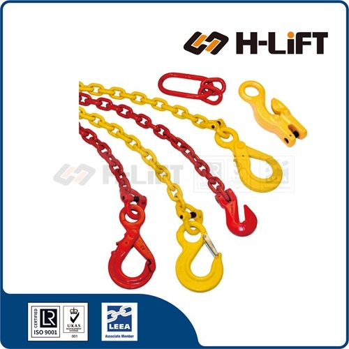 Swivel safety hook with masterlink, available from stock at