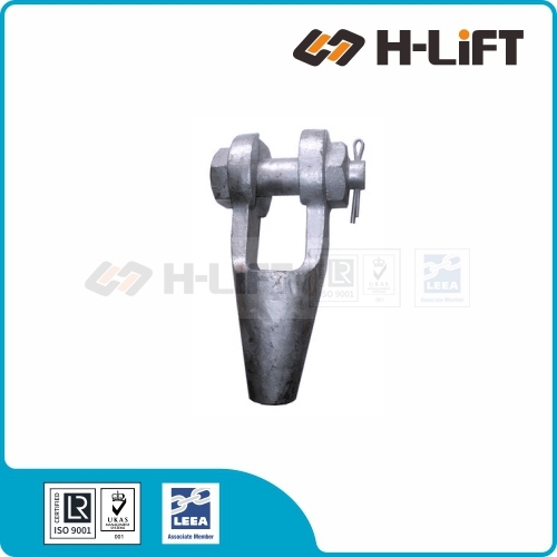 Electro Galvanized Forged Open Spelter Socket Open Socket Wire Rope End  Fittings - China Sockets, Spelter Socket