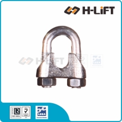 DIN 741 Malleable Wire Rope Clip, Galvanised Wire Rope Grips