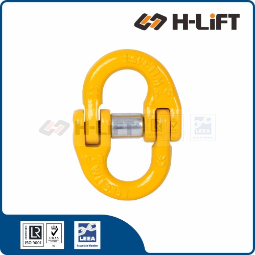 9/32-5/16 Size All Material Handling CKS08 Yellow Forged Sling Hook Latch Kit Classic G80 Chain Fittings 