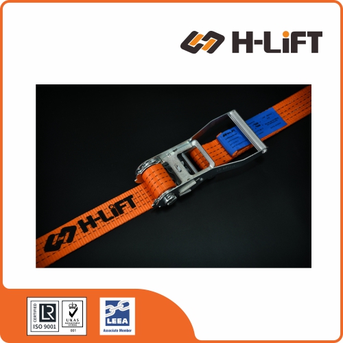 H-Lift Ratchet tie-down Lashing Strap EN12195-2