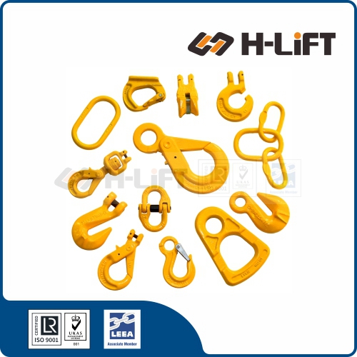 Grade 80 Clevis Self Locking Hook with Grip Latch