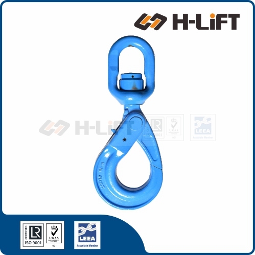 Grade 100 Swivel Self Locking Hook with Bearing SSB Type