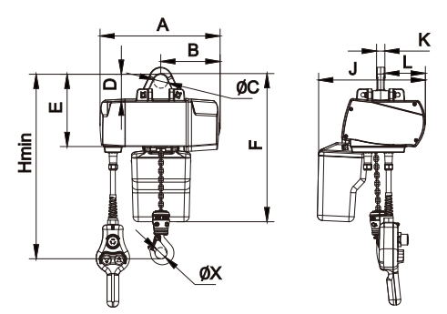 Electrical Hoist, Electric Chain Hoist, H-Lift China Manufacturer/Supplier