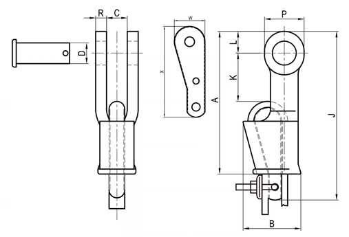 Wire Rope Wedge Socket