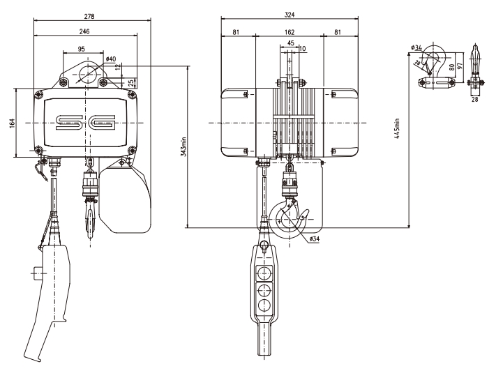 electric chain hoist China manufacturer