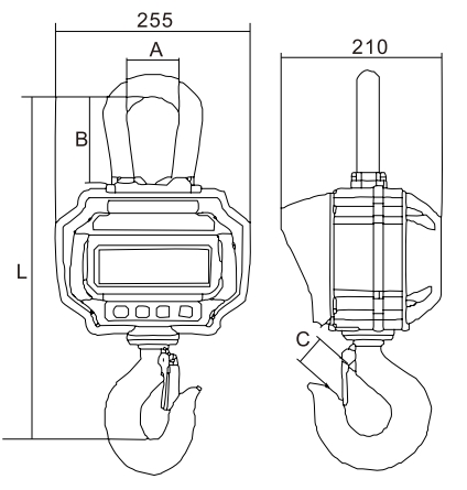 H-Lift Crane Scale LACS