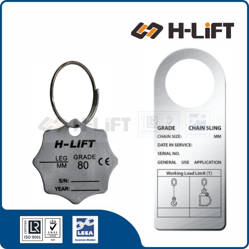 Chain Sling Identification Tag
