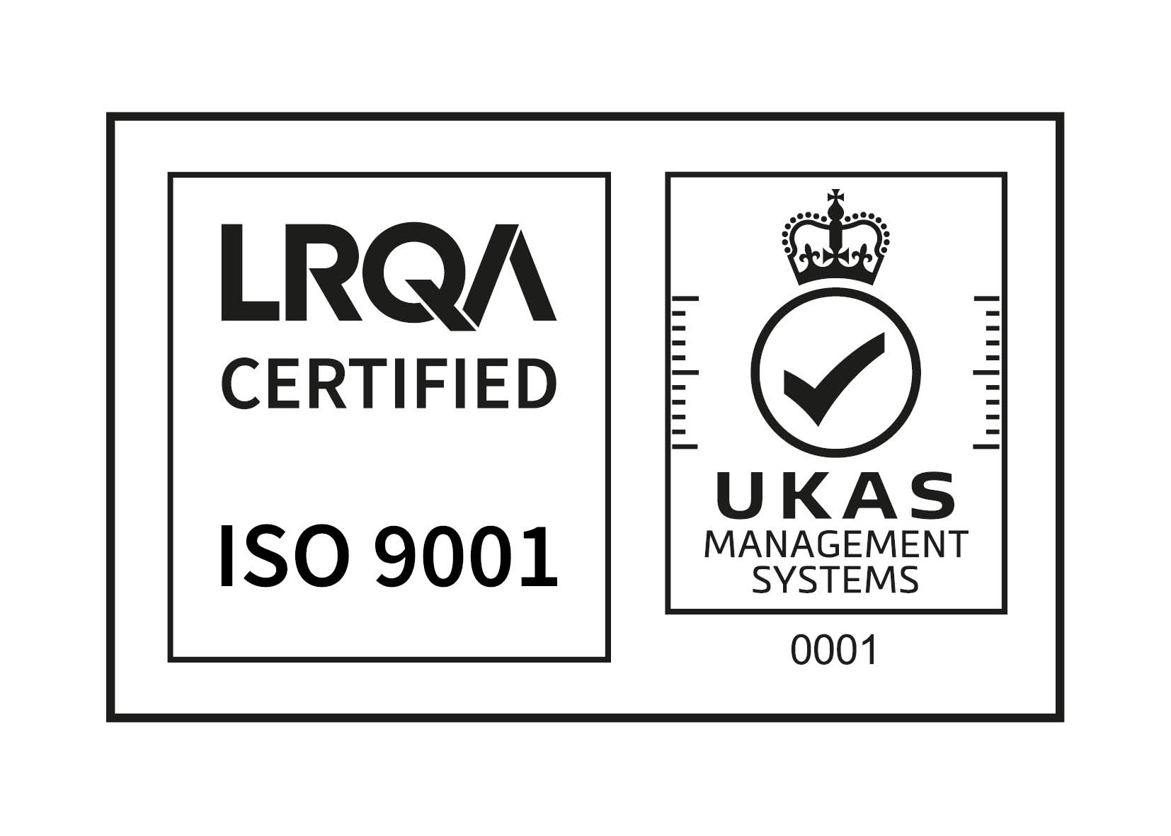 ISO 9001 Certificate of Approval LRQA