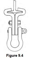 Non-adjustable type beam clamp