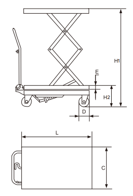 Scissor Lift Table