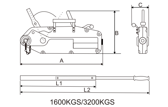 Wire Rope Pulling Machine, China