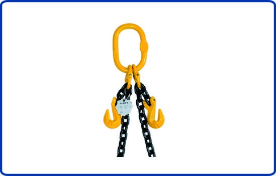 grade 80 master link 2 leg chain sling
