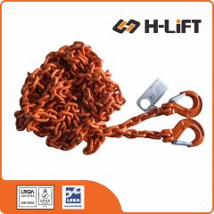 Grade 80 Lashing Chain with Clevis Hooks