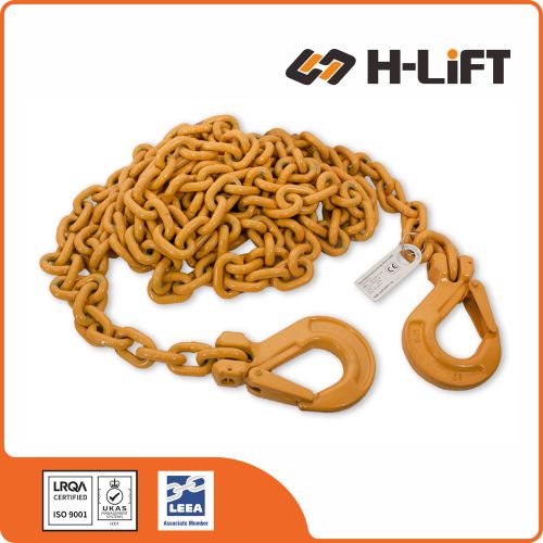 Grade 80 Lashing Chain with Clevis Hooks
