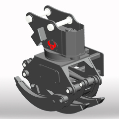 Log Grapple with four teeth-SJ-150B4