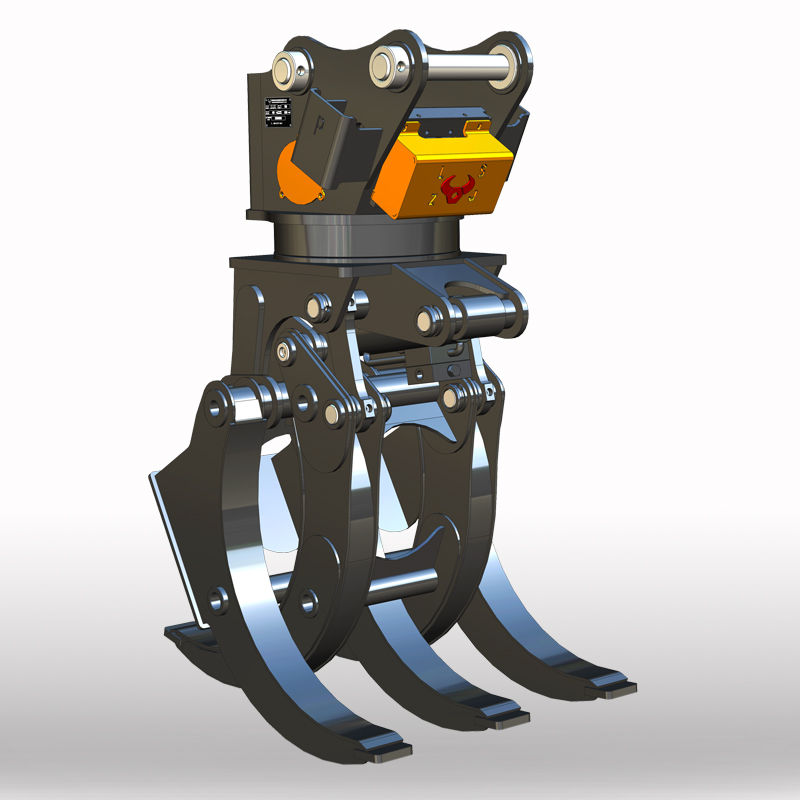 Wood grabber five teeth vertical claw -SJ-90L