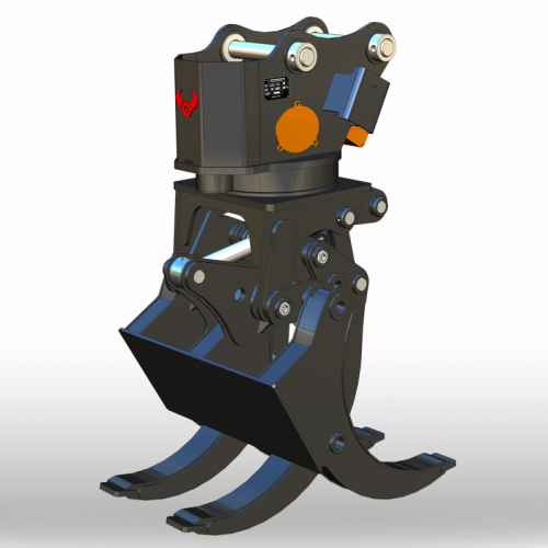 Wood grabber five teeth vertical claw -SJ-90L