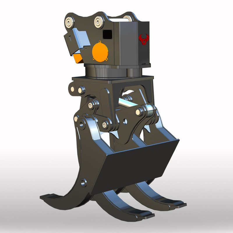 Wood grabber five teeth vertical claw -SJ-90L