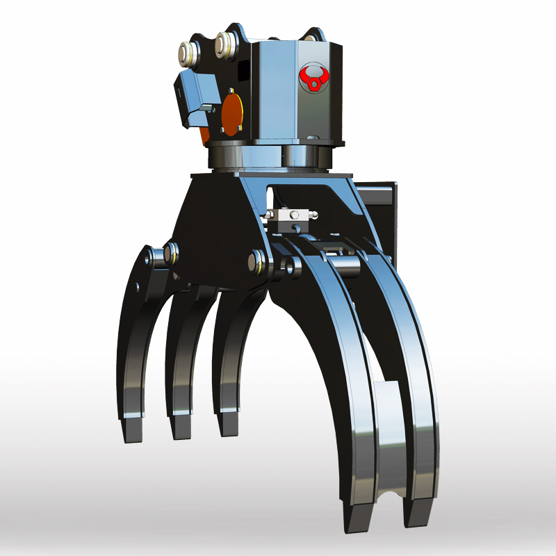 Log Grapple with four teeth-90B5